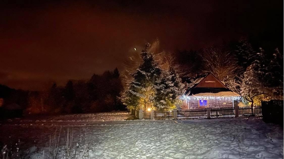 Goralska Czarcia Chata Pod Jalowcem Stryszawa Esterno foto